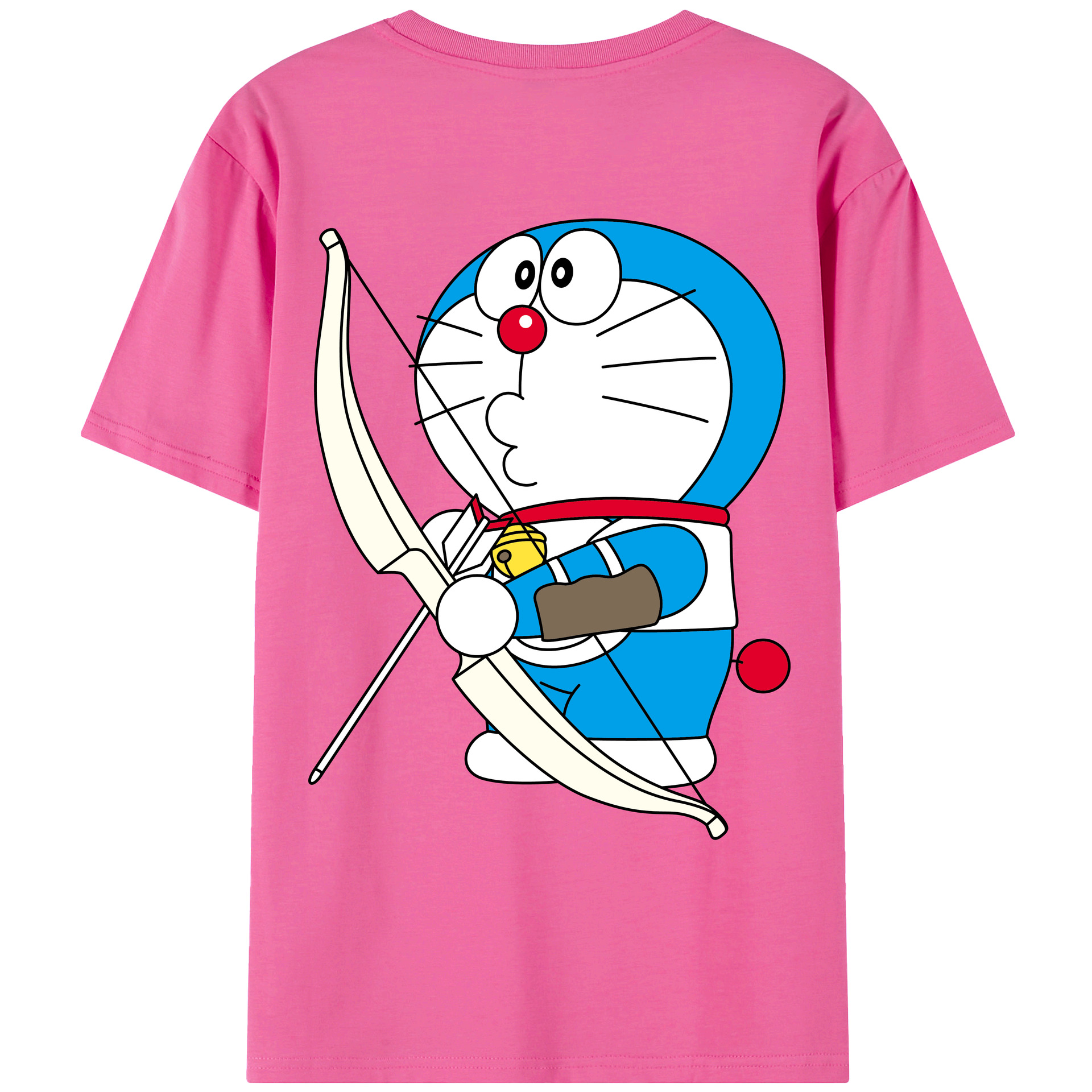 （画像用） ドラえもん Doraemon レディース半袖Tシャツ(バックプリント)